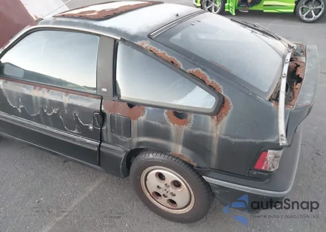 1987 Honda Civic 1500 Crx Si from USA, damaged, VIN JHMEC1340HS042670